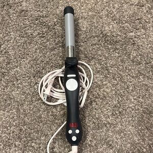 Beach waver S1 Curling Iron - Black and Silver